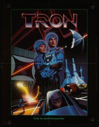 7x599 TRON 2-sided special 17x22 '82 Bruce Boxleitner in title role & Cindy Morgan!