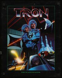 7x598 TRON special 17x22 '82 Bruce Boxleitner in title role & Cindy Morgan!