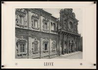 7x225 LECCE Italian travel poster '60s great image of Basilica of the Holy Cross!