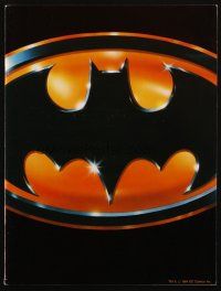 7y350 BATMAN Japanese souvenir program book '89 Michael Keaton, Nicholson, directed by Tim Burton!