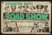 7y897 ROAD SHOW pressbook R46 Hal Roach, Adolphe Menjou, Carole Landis & assorted nuts!