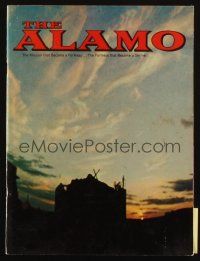 7y270 ALAMO souvenir program book '60 John Wayne & Richard Widmark in the War of Independence!