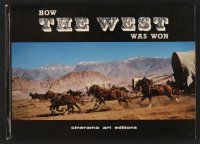 7y225 HOW THE WEST WAS WON Swiss hardcover book '60s the real West!