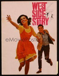 7y324 WEST SIDE STORY souvenir program book '61 filled with great color and black & white images!