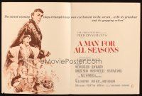 7y474 MAN FOR ALL SEASONS trade ad '67 Paul Scofield, Robert Shaw, Best Picture Academy Award!