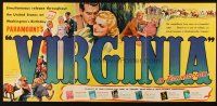 7y480 VIRGINIA trade ad '41 art of Sterling Hayden & pretty Madeleine Carroll!