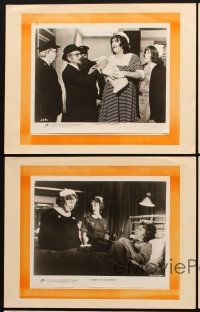 7y156 CARRY ON MATRON set of 5 8x10 stills on 11x14 backgrounds '72 Sidney James, English comedy