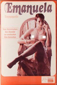 7y372 EMMANUELLE Austrian program '74 many different images of sexy naked Sylvia Kristel!