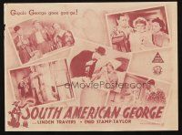 7y098 SOUTH AMERICAN GEORGE Australian herald '41 Formby impersonates famous South American tenor!