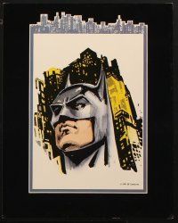 7y169 BATMAN RETURNS set of 4 limited edition lithographic prints '92 cool different artwork!