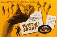 7y973 TWIST ALL NIGHT pressbook '62 Louis Prima, great images of sexy dancing June Wilkinson!