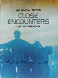 7y400 CLOSE ENCOUNTERS OF THE THIRD KIND S.E. promo brochure '80 Spielberg's classic w/ new scenes!