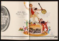 7y467 HALF A SIXPENCE trade ad '67 art of Tommy Steele w/banjo, from H.G. Wells novel!