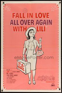 7z444 LILI 1sh R64 you'll fall in love with sexy young Leslie Caron, full-length art!