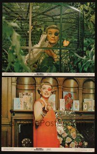 8a811 ANNIVERSARY 2 color 11x14 stills '67 Bette Davis with eyepatch in another portrait in evil!