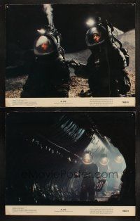 8a805 ALIEN 2 color 11x14s '79 Ridley Scott outer space sci-fi monster classic!