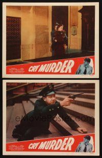 8a879 CRY MURDER 2 LCs '50 you have only one way out when the rope of blackmail draws tight!