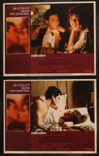 8a889 ENDLESS LOVE 2 LCs '81 romantic images of sexy Brooke Shields & Martin Hewitt!