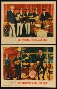 8a899 GET YOURSELF A COLLEGE GIRL 2 LCs '64 The Dave Clark Five & The Standells performing!