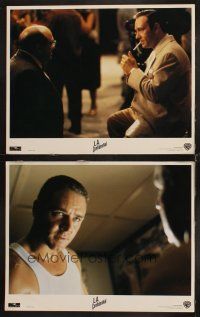 8a923 L.A. CONFIDENTIAL 2 LCs '97 Russell Crowe, Danny DeVito, directed by Curtis Hanson!