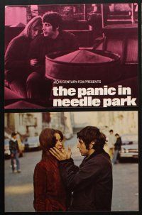 8a022 PANIC IN NEEDLE PARK 9 color 11x14 stills '71 Al Pacino & Kitty Winn are heroin addicts!