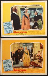 8a441 ANASTASIA 6 LCs '56 is elegant Ingrid Bergman the missing Russian heiress!
