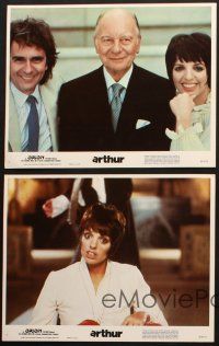 8a492 ARTHUR 5 LCs '81 alcoholic Dudley Moore, Liza Minnelli, John Gielgud