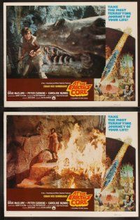 8a044 AT THE EARTH'S CORE 8 LCs '76 Edgar Rice Burroughs, Caroline Munro, Peter Cushing, AIP!