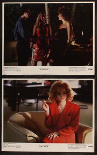 8a075 BLACK WIDOW 8 LCs '87 sexy Debra Winger & Theresa Russell, directed by Bob Rafelson!