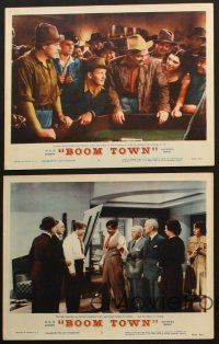 8a503 BOOM TOWN 5 LCs R56 Clark Gable, Spencer Tracy, Claudette Colbert, Hedy Lamarr, gambling!