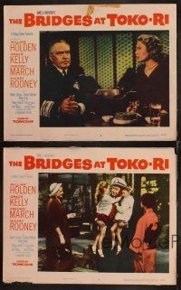 8a587 BRIDGES AT TOKO-RI 4 LCs '54 Grace Kelly, William Holden, Korean War, by James Michener!