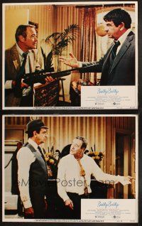 8a720 BUDDY BUDDY 3 LCs '81 wacky images of Jack Lemmon & Walter Matthau, directed by Billy Wilder!