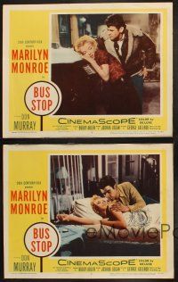 8a590 BUS STOP 4 LCs '56 great images of sexy Marilyn Monroe & cowboy Don Murray!
