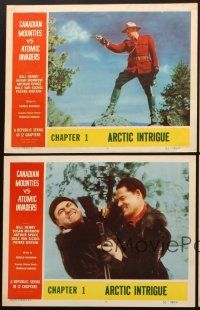 8a591 CANADIAN MOUNTIES VS ATOMIC INVADERS 4 chapter 1 LCs '53 Republic serial, Arctic Intrigue!