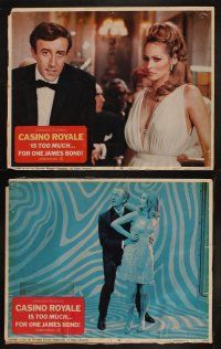 8a404 CASINO ROYALE 7 LCs '67 Peter Sellers as fake James Bond with sexy Ursula Andress!