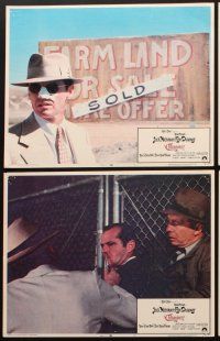 8a110 CHINATOWN 8 LCs '74 Jack Nicholson & Faye Dunaway in Roman Polanski film noir classic!