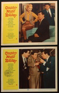 8a454 COUNTRY MUSIC HOLIDAY 6 LCs '58 Zsa Zsa Gabor, Ferlin Husky & other country music stars!