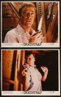 8a130 DEATHTRAP 8 LCs '82 Chris Reeve, Michael Caine, Dyan Cannon, directed by Sidney Lumet!