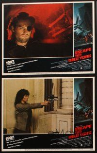 8a510 ESCAPE FROM NEW YORK 5 LCs '81 Kurt Russell, Adrienne Barbeau, Stanton, Borgnine, Carpenter!