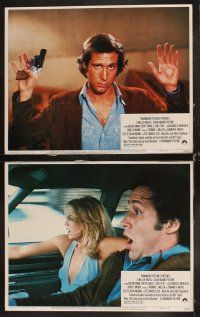 8a154 FOUL PLAY 8 LCs '78 Goldie Hawn, Chevy Chase, Dudley Moore, screwball comedy!