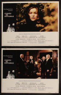 8a156 GHOST STORY 8 Spanish/U.S. LCs '81 Fred Astaire, Melvyn Douglas, Douglas Fairbanks Jr.