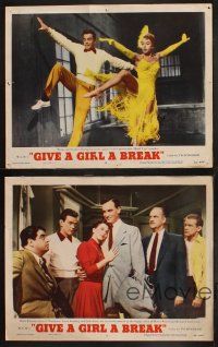 8a614 GIVE A GIRL A BREAK 4 LCs '53 Marge & Gower Champion dancing, Debbie Reynolds!