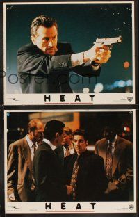 8a171 HEAT 8 LCs '95 Al Pacino, Robert De Niro, Val Kilmer, Michael Mann directed!