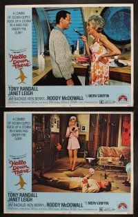 8a172 HELLO DOWN THERE 8 LCs '69 Tony Randall & Janet Leigh in wacky ocean sci-fi rock & roll comedy