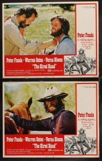 8a175 HIRED HAND 8 LCs '71 Peter Fonda directs & stars, Warren Oates, riding for revenge!