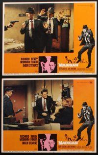8a417 MADIGAN 7 LCs '68 Richard Widmark, Inger Stevens, Henry Fonda, Don Siegel directed!