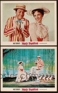 8a464 MARY POPPINS 6 LCs '64 Julie Andrews, Dick Van Dyke, Walt Disney classic!