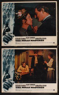 8a245 MOLLY MAGUIRES 8 LCs '70 Sean Connery, Richard Harris, directed by Martin Ritt!
