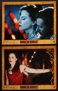8a248 MOULIN ROUGE 8 LCs '01 Nicole Kidman, Ewan McGregor, directed by Baz Luhrmann!