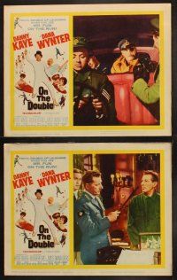 8a265 ON THE DOUBLE 8 LCs '61 great images of wacky Danny Kaye, plus sexy Diana Dors in bubbles!